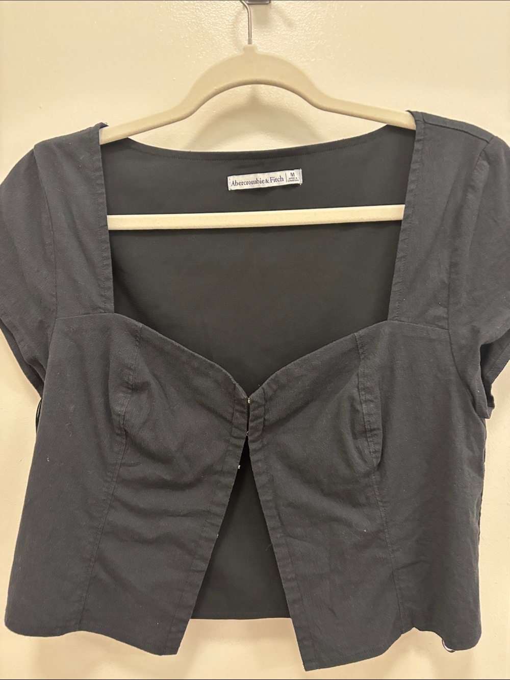 Abercrombie Black Corset Top